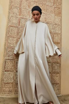 Abaya Design, Kaftan Designs, Mode Kimono, Abaya Style, Mode Abaya, Muslim Dress, Abaya Designs, Muslim Outfits