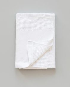 Organic Cotton Cellular Baby Blanket - 31 x 47 - Mungo - $78 Cellular Blanket, Cotton Baby Blankets, Soft Baby Blankets, Textile Company, White Blanket, Perfect Baby Shower, Cotton Blanket, Cotton Blankets, Swaddle Blanket