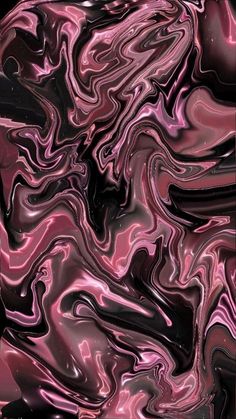 an abstract background with pink and black swirls in the center, as well as dark colors