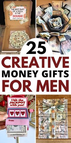 the top 25 creative money gifts for men