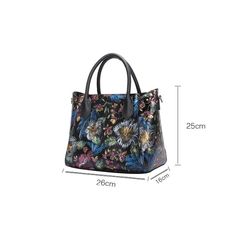 Free U.S. shipping. Style: Commuting , color:Black, suite for season：Spring, Winter ，Anniversary, Date, Going out, Material Genuine Leather, Black Flower Embossing Leather Tote Bags Luxury Multicolor Floral Print Bags, Elegant Leather Shoulder Bag With Floral Print, Black Floral Print Tote Bag, Luxury Black Shoulder Bag For Spring, Luxury Black Bags For Spring, Black Rectangular Shoulder Bag With Floral Print, Elegant Black Bags With Floral Print, Elegant Blue Bags With Floral Print, Elegant Multicolor Floral Print Shoulder Bag