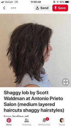 Messy Short Hairstyles, Hairstyles For Thinning Hair, Basic Hairstyles, Shaggy Hairstyles, Medium Layered Haircuts, Hairstyle Tutorials, Medium Layered