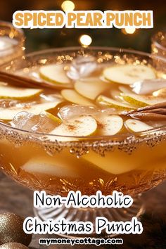 🍐✨ Celebrate the season with our Non-Alcoholic Christmas Punch: Spiced Pear Punch! This warm and inviting drink combines the sweet, juicy flavors of ripe pears with aromatic spices, creating a cozy beverage perfect for holiday gatherings. With its delightful aroma and beautiful golden hue, this punch is not only delicious but also a festive centerpiece for your celebrations. Serve it warm or chilled, and let the comforting flavors bring joy to your holiday festivities! 🎄🥤 #SpicedPearPunch #NonAlcoholicDrinks #FestiveSips #HolidayCelebration #NonAlcoholicChristmasPunch #ChristmasPunchRecipes #HolidayDrinks #ChristmasPartyDrinks #FestivePunch #FestiveMocktails #ChristmasMocktails #HolidayMocktails Pear Punch, Non Alcoholic Christmas Punch, Strawberry Lemonade Punch, Apple Cider Punch, Christmas Mocktails, Christmas Party Drinks, Ripe Pears, Berry Punch, Christmas Punch Recipes