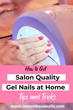 DIY Gel Nails at Home - Tips and Tricks Home Manicure Diy, Gel X At Home, Gel Nails At Home How To Do, How To Apply Gel Nail Polish At Home, Do At Home Nails, How To Do Gel Nails At Home Step By Step, Gel Nail Designs At Home, Diy Gel Nail Designs