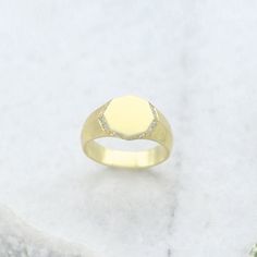 Gold Pinky Ring, Black Friday Sales, Pinky Ring, Black Friday Sale, Graduation Gifts, Solid Gold