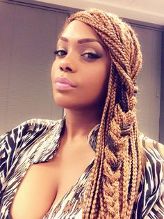 Box braids hair styles Braids Short, Faux Loc, Hairstyles Korean, Blonde Box Braids, Short Box Braids, Try On Hairstyles, Ethnic Hairstyles, Hairstyles Braided, Dance Hairstyles