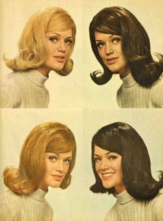 Different Hair Styles, Jill Scott, Swinging Sixties, Different Hair, Hair Flip, Retro Hairstyles, 1960s Fashion