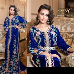 Caftan Moroccan Dresses, Arabic Style, Abaya Dress, Caftan Dress, Beautiful Words, Wedding Bridal, Saree, Couture