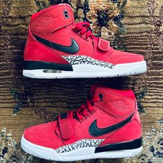 Jordan Legacy 312. Size Gs 5.5y. Brand New Never Been Worn But Without Box. Red High-top Sneakers With Speckled Midsole, Red Mid-top High-top Sneakers With Speckled Midsole, Red Casual Basketball Shoes With Speckled Midsole, Casual Red Basketball Shoes With Speckled Midsole, Casual Jordan Shoes In University Red, Red Jordan Shoes With Cushioned Footbed, Red Sneakers With Speckled Midsole, Red Sneakers With Speckled Midsole And Round Toe, Red Leather Jordan Shoes With Round Toe