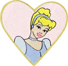 Disney Princess Cinderella Heart Patch Disney Princess Collection, Princess Theme Birthday, Disney Princess Cinderella, Heart Patch, Stoney Clover Lane, Stoney Clover, Loungefly Bag, Heart Patches, Princess Theme