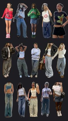 West Coast 90s Fashion, Sza Style Fashion, Cool Fits Summer, 90s Track Pants Outfit, Cute Adam Sandler Outfits Spirit Week, Y2k Outfits Street Style Women, How To Style A Jean Shirt, Body Suit Outfits Ideas, Fontaines Dc Concert Outfit