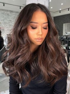 Chestnut Hair Color Dark, Candlelit Brunette, Rich Chocolate Brown Hair, Chocolate Brown Hair Color Ideas, Hair Color Brown Chestnut, Rich Brown Hair, Dark Chocolate Hair, Dark Chocolate Brown Hair, Balayage Brown