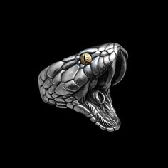 Welcome to our world of exceptional craftsmanship and unique design! Elevate your style with our 925 Sterling Silver Black Mamba Snake Ring, a true testament to your love for both fashion and wildlife. ●Material: International standard 92.5% Sterling Silver + brass eyes ●Size: 32*27 mm,Weight: 42 g ●Handmade, The one and only. ●Brand: MENSSKULL, High Quality Guaranteed ●Suitable for all kinds of festivals ●Exquisite gift box&Perfect Gift ●Choose Ring Color   925 Sterling Silver（HALF BLACK）   925 Luxury Sterling Silver Snake Ring, Luxury White Gold Sterling Silver Snake Ring, Luxury Silver Snake Ring, Unique Sterling Silver Snake Ring, Sterling Silver Snake Ring, Mens Skull Jewelry, Black Mamba Snake, Mamba Snake, Snake Rings