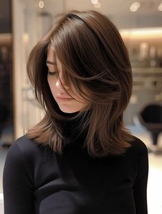 Fresh Haircut, Bob Haircut With Bangs, Long Bob Haircuts, Peinados Fáciles Para Cabello Corto, Medium Hair Cuts, Long Bob