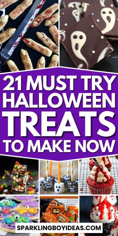 Halloween treats are essential for any spooky celebration. Explore a variety of Halloween snack ideas perfect for your next party. From creepy Halloween recipes to easy Halloween desserts, we've them all. Try making spooky desserts like ghostly food ideas or witch-themed recipes. These Halloween-themed desserts and monster snacks are sure to impress. Whether you’re hosting a haunted house or a Halloween birthday, these Halloween sweets and party snacks will make your event unforgettable. Creepy Halloween Recipes, Easy Halloween Treats For Kids, Creepy Halloween Desserts, Spooky Desserts, Easy Halloween Desserts, Halloween Party Foods, Monster Snacks, Halloween Themed Desserts, Mummy Cookies