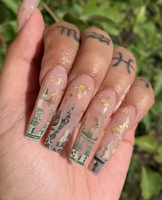 Nails After Acrylics, Work Nails, Rose Gold Nails, Acrylic Coffin, Thanksgiving Nails, Fire Nails