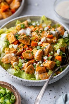 Buffalo Chicken Salad