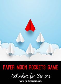 paper moon rockets game activities for seniors