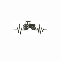 Farm Tattoos For Women, Farm Tattoos, Farmer Tattoo, Farm Tattoo, Truck Embroidery, Truck Tattoo, Heart Wave, Cow Tattoo, Heartbeat Tattoo