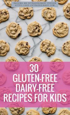 gluten - free dairy - free cookies and muffins for kids are the best