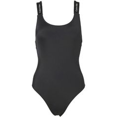 Brand: Calvin Klein Gender: Women Type: Beachwear Season: Spring/Summer PRODUCT DETAIL • Color: black • Pattern: plain COMPOSITION AND MATERIAL • Composition: -22% elastane -78% nylon • Washing: machine wash at 30° Black Polyamide Swimwear For Pool, Black Seamless Beach Swimwear, Black Seamless Swimwear For Swimming, Casual Stretch Nylon Swimwear, Sporty Second-skin Swimwear Made Of Elastane, Sporty Second-skin Elastane Swimwear, Black Elastane Swimwear For The Beach, Black Swimwear For The Beach, Black Beach Swimwear