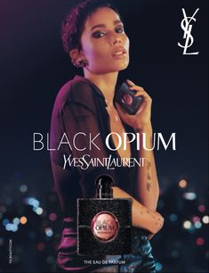 Yves Saint Laurent Manifesto, Perfume Art, Holiday Campaign, Coffee Heart, Zoe Kravitz, Pink Pepper, Female Actresses