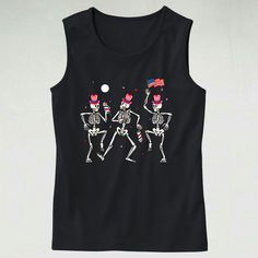 Graphic Tank Top, Casual Dancing Skeleton 4th Of July American Flag Tank Top Outfit, Unisex Tank Top, Cute Summer Tops The post Dancing Skeleton 4th Of July American Flag Tank Top Outfit appeared first on Cool Trendy Tees. Cheap Casual Tank Top For 4th Of July, Cheap American Flag Tank Top For 4th Of July, Cheap Tank Tops For 4th Of July, Cheap Tank Top For 4th Of July Beach, Cheap Tank Top For 4th Of July Beach Outing, Affordable Casual American Flag Tank Top, Affordable American Flag Print Casual Tank Top, Cheap Sleeveless Tank Top For 4th Of July, Tank Top Outfit