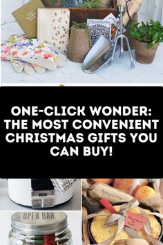 the christmas gifts you can buy for one - click wonder, the most convenient christmas gifts you can buy