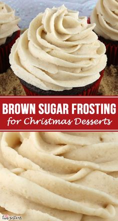 brown sugar frosting for christmas desserts