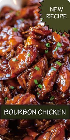 the new recipe for bourbon chicken