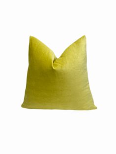 citron velvet primary Green Velvet Throw Pillow, Velvet Throw Pillow, Geometric Solids, Green Throw Pillows, Yellow Shop, Design Statement, Velvet Throw, Velvet Throw Pillows, Dark Shades