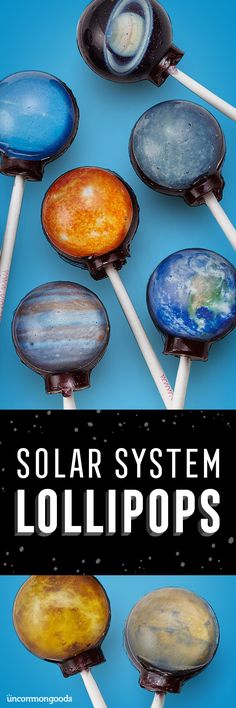 the solar system lollipops are made out of pops