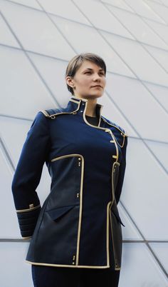 This Mass Effect cosplay costume of Lieutenant Commander Shepard, who is main protagonist of Mass Effect Video Game but created specially for ladies who wants to join space Alliance! Shepard is a graduate of N7 - special space army forces program. Resuming - Lieutenant Commander Shepard is skilled and experienced soldier and strategist that guarding Alliance of Planets from outer space enemies. This exact costume is Commander Shepard`s Alliance suit inspired by original game outfit and then upgr Sci-fi Cosplay Costume For Costume Party Events, Fitted Sci-fi Cosplay Costume For Events, Sci-fi Fitted Cosplay Costume, Sci Fi Uniform, Mass Effect Cosplay, Handmade Halloween Costumes, Authentic Costumes, Zelda Cosplay, Commander Shepard