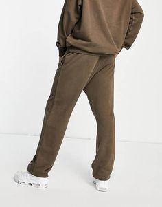 Nike - Jogger oversize en polaire - Marron ombré | ASOS Harem Pants, Asos, Normcore, Pants, Trousers