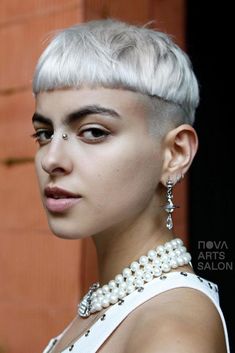 Short Hair Shaved Sides, Best Short Hair, Very Short Haircuts, Cool Short Hairstyles, Short Hair Trends, Very Short Hair