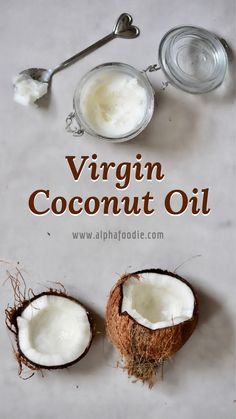 How to make coconut oil at home and how to use your homemade coconut oil - from food & baking to hair & beauty to household uses, and more! Homemade Coconut Oil, Coconut Oil Recipes, Homemade Oil, Food Baking, Resep Diet, Baking Soda Shampoo, Filtered Water, Virgin Coconut Oil, Skin Care Recipes