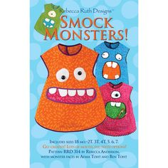 an advertisement for the children's book, smock monsters