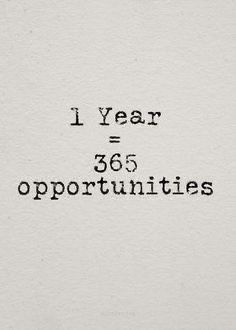 a piece of paper with the words i year = 3500 opportunities written on it