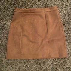 Shein Camel Mini Skirt. Size Medium. Never Worn. Camel Mini Skirt, Skirts Shein, Shein Skirts, Mini Skirt, Camel, Womens Skirt, Mini Skirts, Size Medium, Skirt