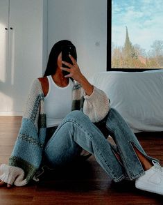 Mode Dope, Looks Jeans, Skandinavian Fashion, Neue Outfits, Bohol, Outfit Goals, On The Floor, Mendoza, Mode Inspiration