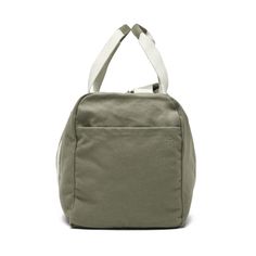 Embark on your adventures with this Weekend Duffle Bag—a conscious companion for your travels. This timeless and eco-friendly duffle bag is a testament to conscious travel and impeccable style. Fair Trade Certified 100% GOTS Certified Organic Cotton Canvas 1 Internal / 2 External Pockets Removable Shoulder Strap Dimensions: 19.5" x 11" x 9" This product supports underserved populations through fair trade employment Comes with a Story Card explaining the impact Customize your bag Add your logo wi