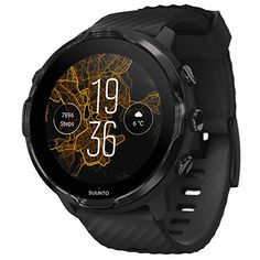 SUUNTO 7 Black, GPS Versatile Sports Watch with Google Wear OS, 24x7 Activity and Sleep Tracking Suunto Watch, Google Fit, Samsung Smart Watch, Seiko Men, Smart Watch Android, Sport Armband, Gps Tracking, Wearable Device