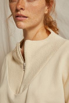 a new take on a classic ¼ zip pullover, the tyra is crafted in our signature cotton fleece for an ultra warm yet elevated feel. The perfect layering piece for your daytime adventures- which hopefully include bottomless bloody marys and waffles. features a reverse fleece front yoke with a ¼ zip design and a cotton fleece body. Perfect White Tee, Maxi Romper, Zip Design, Coastal Design, 1/4 Zip Pullover, Clothes Crafts, Cotton Fleece, Season Colors, Navy Color