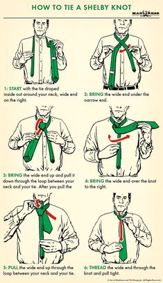 How to Tie a Tie: The Complete Guide | The Art of Manliness #mensties #tie #mensfashion #menswear #tieknots #howtotieknot Simple Tie Knot, How To Tie A Necktie, Tie A Tie Easy, Materi Bahasa Jepang