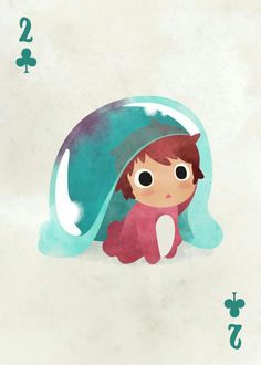 Ponyo Illustration, Miyazaki, Studio Ghibli, Wall