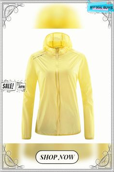 Women's Hiking Skin Jacket Outdoor Packable Uv Sun Protection Quick Dry Lightweight Jacket Fishing Climbing Running Light Yellow Sapphire White Black Purple / Long Sleeve / Camping / Hiking / Caving Lightweight Hooded Windbreaker For Outdoor, Lightweight Nylon Windbreaker For Hiking, Lightweight Hooded Outerwear For Hiking, Lightweight Hooded Windbreaker For Outdoor Activities, Lightweight Long Sleeve Windbreaker For Outdoor, Moisture-wicking Long Sleeve Outerwear For Outdoor Activities, Long Sleeve Moisture-wicking Outerwear For Outdoor Activities, Windproof Nylon Windbreaker For Camping, Long Sleeve Nylon Windbreaker For Hiking