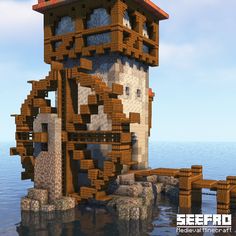 Minecraft Magic Tower Ideas, Minecraft Wheel House, Minecraft Village Blacksmith, Minecraft Farm Medieval, Minecraft Medieval Cathedral, Minecraft Medieval Portal Design, Minecraft City Buildings Medieval, Medieval Well Minecraft, Medieval Mc House