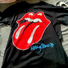 Never Worn. In Perfect Condition. Rolling Stones Band, Band Tee Shirts, Band Tees, Rolling Stones, Travel Journal, Shirt Color, Tee Shirt, Colorful Shirts, Tee Shirts