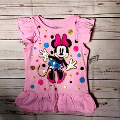 Disney Girls Minnie Mouse Graphic Shirt Disney Minnie Mouse Pink T-shirt, Pink Cotton Minnie Mouse Tops, Casual Pink Minnie Mouse Top, Cute Pink Minnie Mouse T-shirt, Disney Pink Minnie Mouse T-shirt, Fun Pink Minnie Mouse Top, Cute Pink Mickey Mouse Tops, Cute Pink Mickey Mouse Top, Cute Minnie Mouse Cotton Top