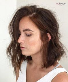 Wavy Bob Long, Bob Hairstyle Ideas, Wavy Lob, Wavy Bob, Long Bob Haircuts